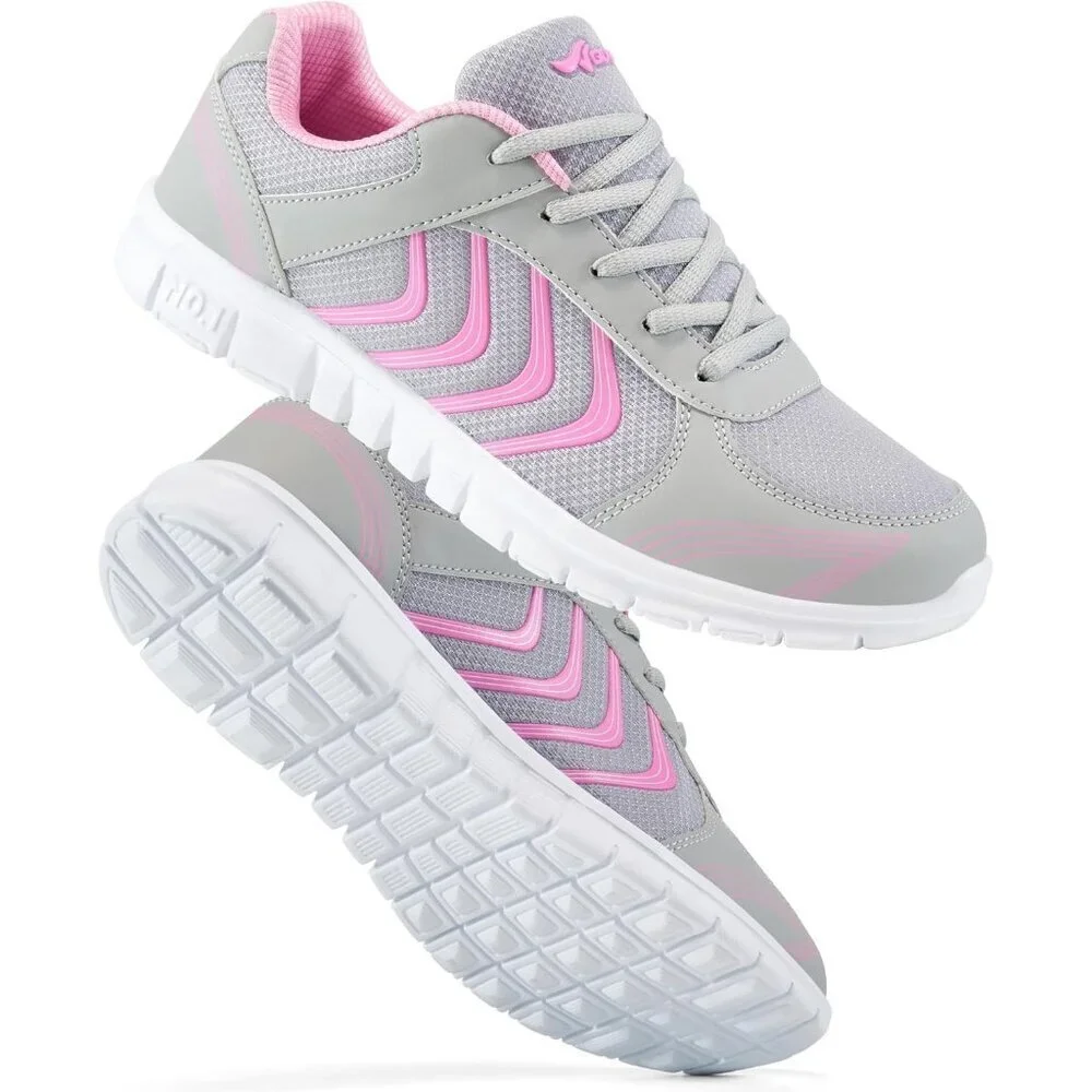 Women Running Shoes Slip On Walking Non Slip Comfortable Fashion Tennis Pink